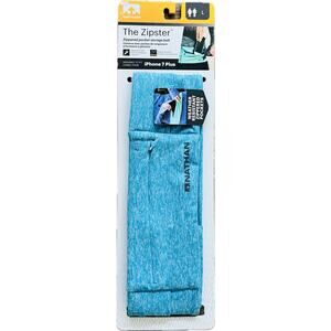 Nathan Zipster Running Belt Blue Large Mens Womens Baby Blue Zip Pocket Storage